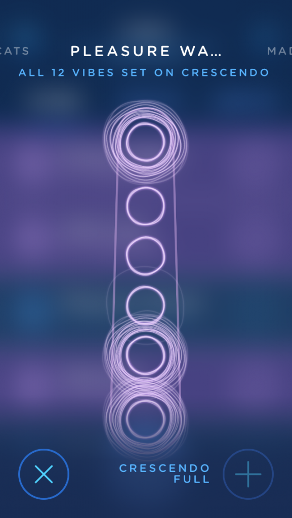 Screenshot of MysteryVibe app showing one of the patterns