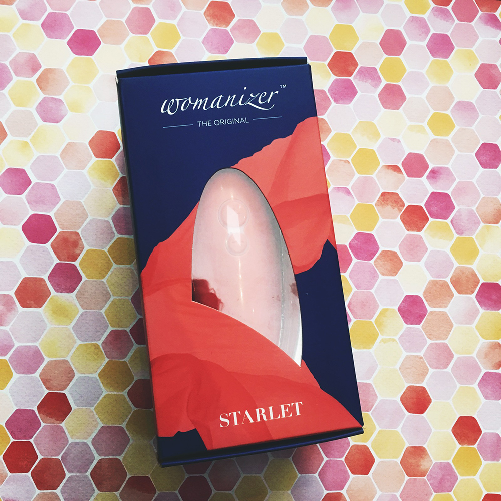 Photo of peach oval-shaped Starlet 2 inside packaging