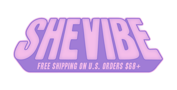 text graphic logo for SheVibe